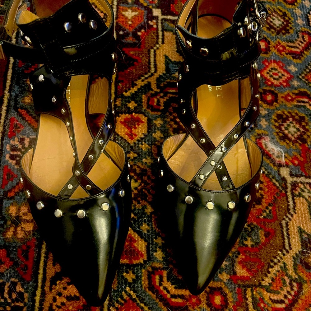 Gorgeous New Made in Italy Leather Shoes 37